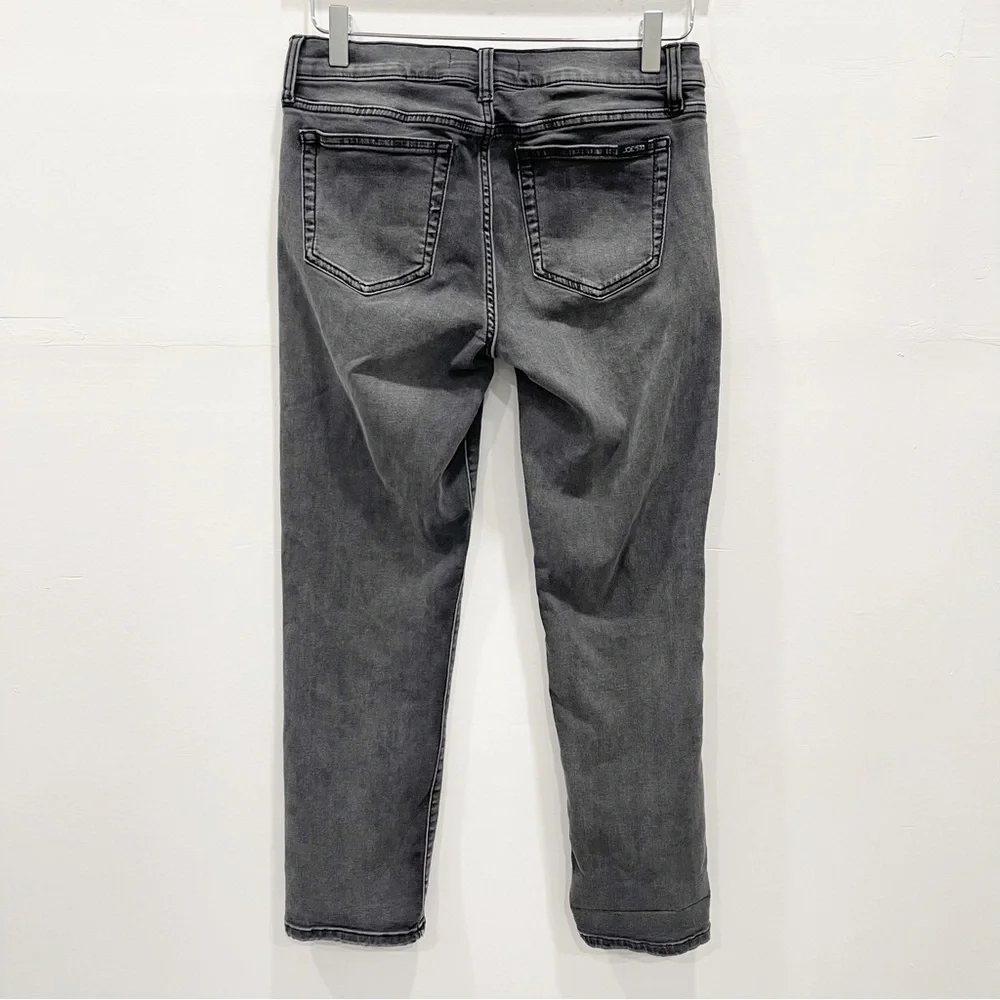 Joe’s Straight Crop Denim Jeans Women’s 26 Cotton Blend Washed Black